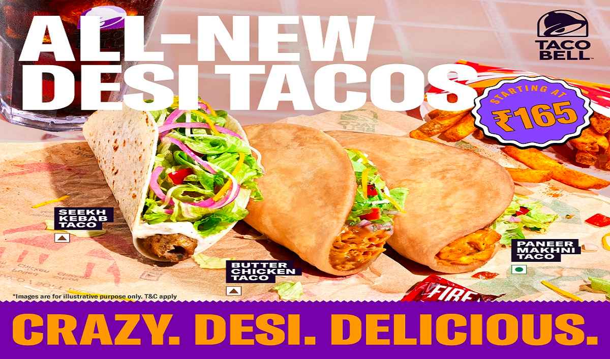 Taco Bell® India Introduces Indian flavoured Desi Tacos